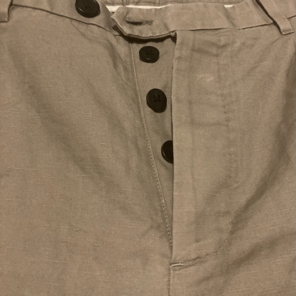 All Saints Men's Khaki Chinos